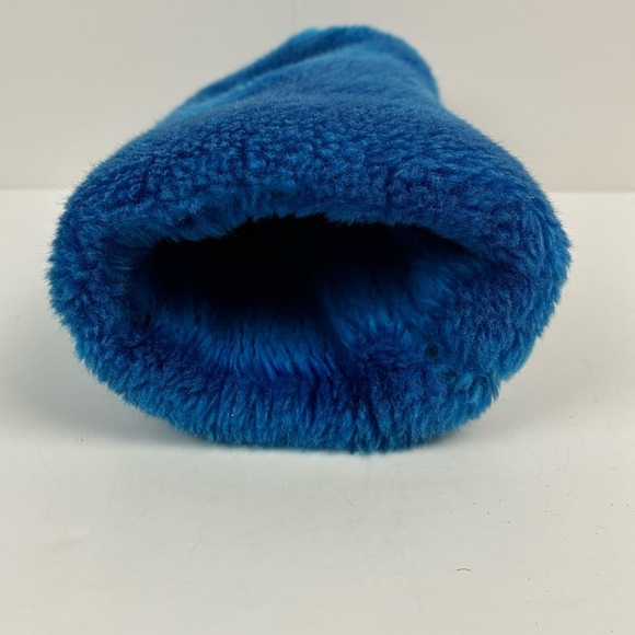 PING vintage blue fuzzy fur plushie golf club headcover # 3 wood tag - Picture 3 of 6